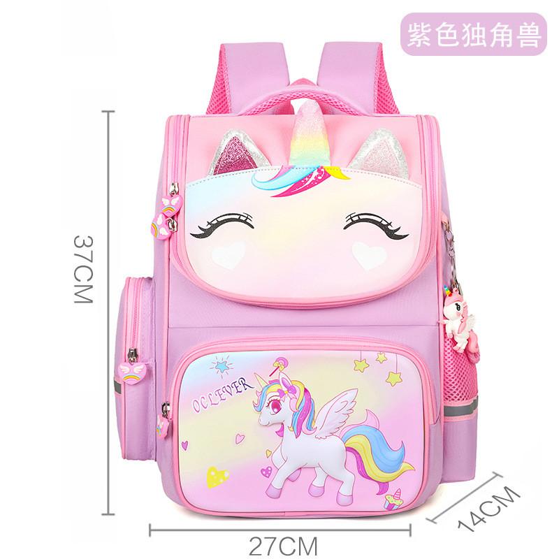 Adorable Cute Unicorn And Princess Girls Backpack Lightweight Large Capacity For School