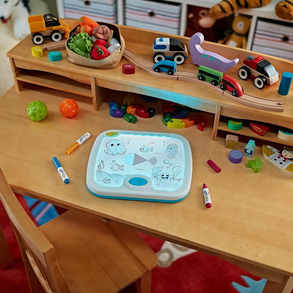 Crayola 12 цветов светящаяся доска для рисования красочная игрушка 811482 подлинный продукт один размер