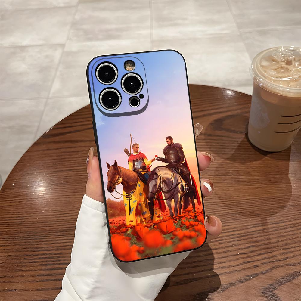 Чехол для телефона Kingdom Come Deliverance 2 для iPhone 17 Air 16 Pro Max 15 Pro 14 Plus 13 11 12 Xr X Xs 7 8 Plus Se Задняя крышка