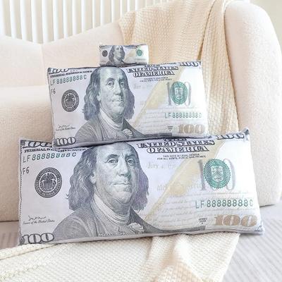 Новые декоративные подушки для дивана в виде доллара США, подвесные прямоугольные купюры с принтом денег, чехлы для подушек на сиденья стульев, домашний декор