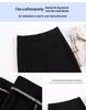 2024 Women's High-Waisted Elastic Slim Fit Black Flared Pants