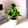 Miniascape Wedding Party Decortion with Pots Outdoor Decor Artificial Flower Fake False Plants