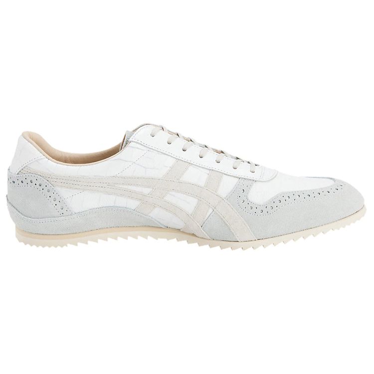 ONITSUKA TIGER Ultimate Trainer Удобная амортизация Нескользящие Прочные Низкие Повседневные Кроссовки Мужские кроссовки Белые D8E0L-0101