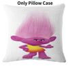 Adorable Cartoon Rabbit Design Throw Pillow Cover For Stylish Sofa Decor 45x45cm