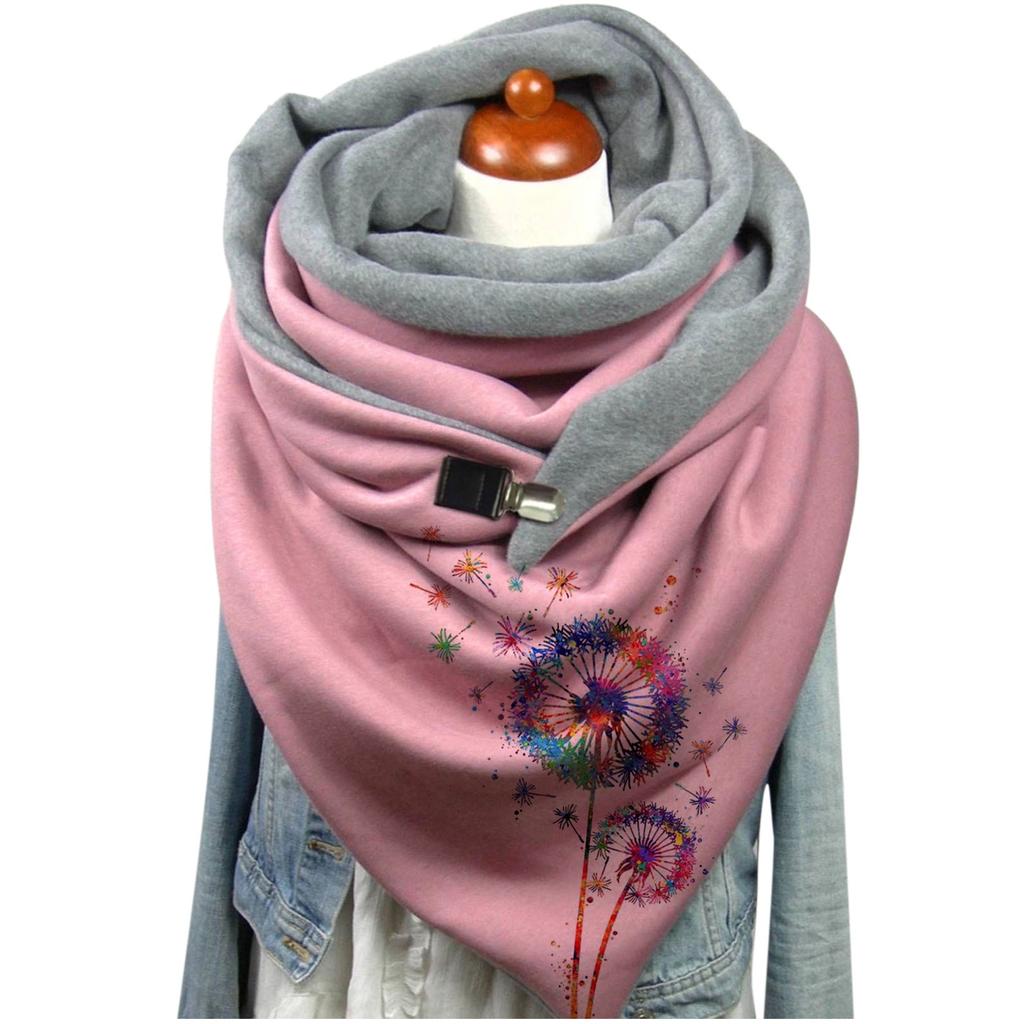 1 шт., женский шарф с принтом, модный женский многоцелевой платок в стиле ретро, ​​шарф