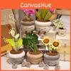 Sunflower Cactus Potted Calla Lily Plush Toy Living Room Decoration Tabletop