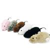 Interactive Sport TPR Plush Clockwork Mouse Chewing Toy for Cats-Pet Running Toy