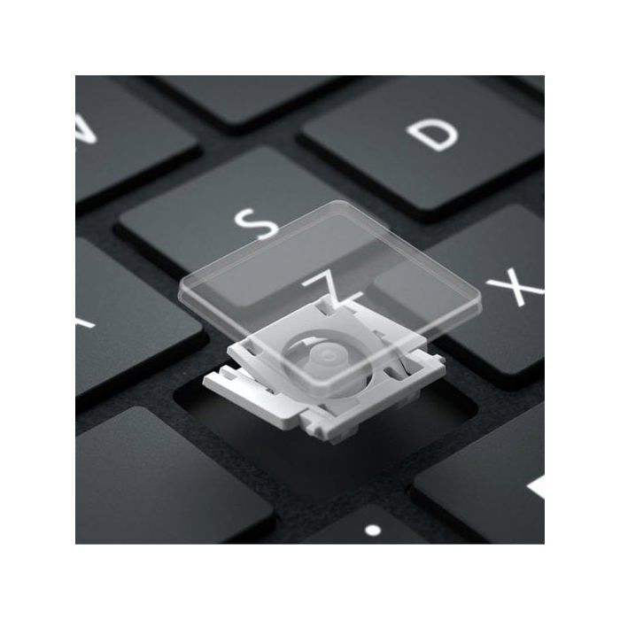 Microsoft Teclado para Surface Pro con Almacenamiento de Lápiz Español QWERTY Platino