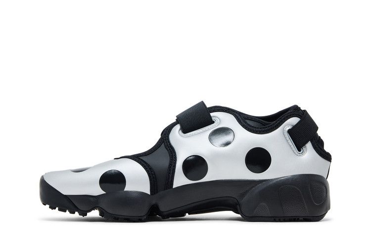 Nike Женские Air Rift 'Горошек Черный Металлик Серебристый'