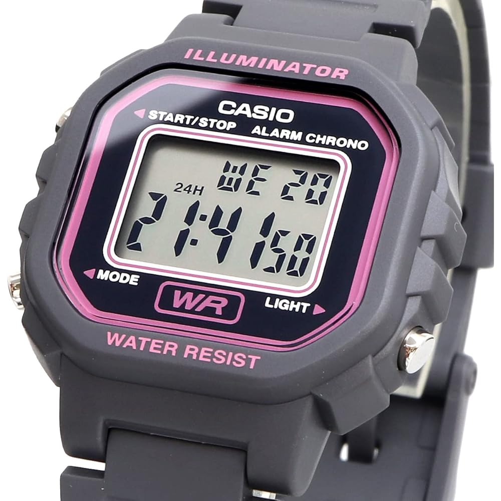 Casio Chippkashi LA-20WH-8A Цифровые часы Серый Розовый для Женщин Девочек Детей