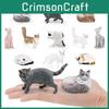 Cat Ragdoll Calico Cat Figure Model For Kids Learning Toy And Decorative Display