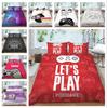 3D Game Handle Pattern Luxury Home Bedding Set Full Size Quilt Cover and Pillowcase for Boys and Men Game Lovers Room Bedroom Bedding