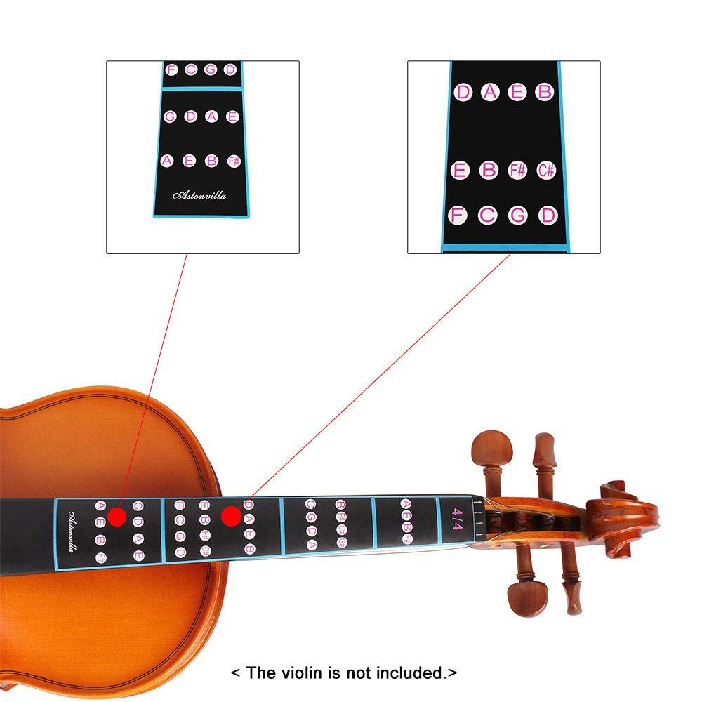 For Beginners Music Tools Marker Violin Sticker Scale stickers Fiddle Finger Label notes Cello