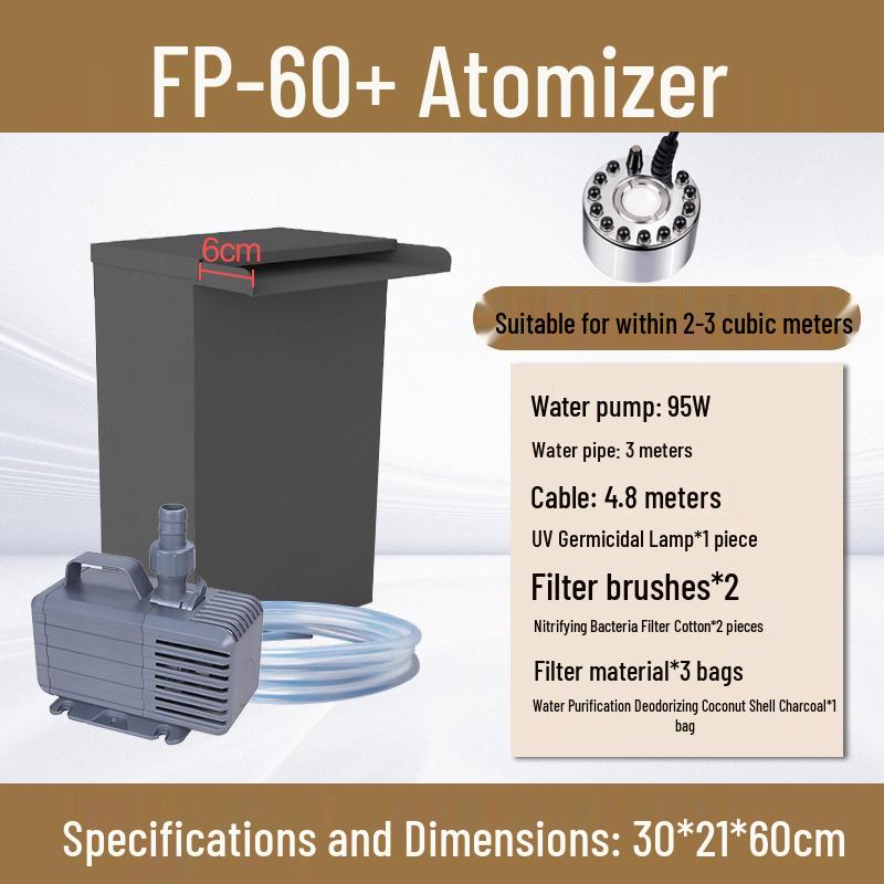 Fish Pond Water Filtration and Circulation System