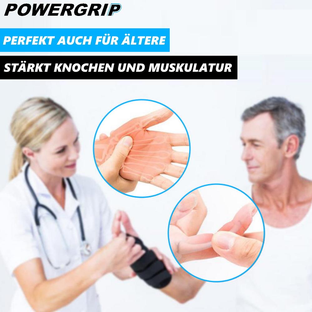 POWERGRIP Кистевой тренажер Силовой захват Тренажер для пальцев Тренажер для предплечий регулируемый