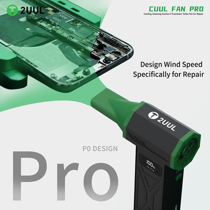 2UUL DA97 DA970 130000rpm Cuul Fan Pro Electric Air Duster for Mobile Phone Maintenance Quick Cooling Rapid Drying Cleaning Tool