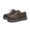 Fashion Luxury Brand Oxford Shoe Men's Outdoor Wear-resistant Cattle Suede Work Shoes Round Toe Casual Shoes High Quality Designer Shoes