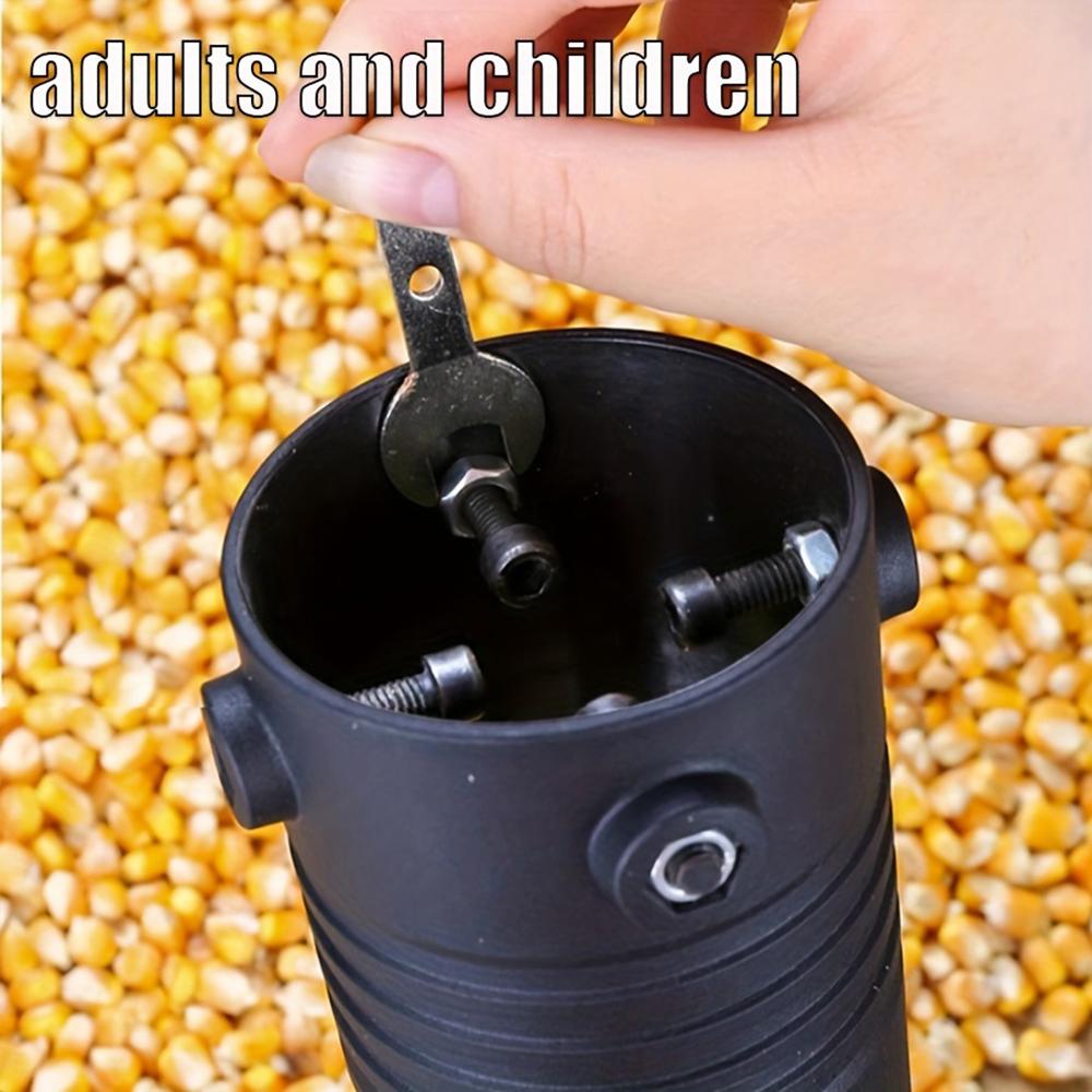 Кукурузоочистительная машина Многофункциональная простая кукурузоуборочная машина Кукурузомолотка Шелушение для ручной дрели Кухня Ресторан Семейные устройства