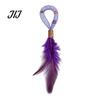 Cat Enrichment Toys for Indoor Play Mesh Tube Toy with Silver Vine, Feather Interactive Bonding Cats Built-in Bells, Stretchable Chew Boredom