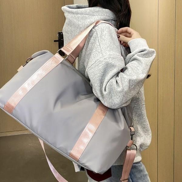 Printed sports fitness bag, portable travel bag, shoulder crossbody bag, lightweight waterproof large-capacity travel bag