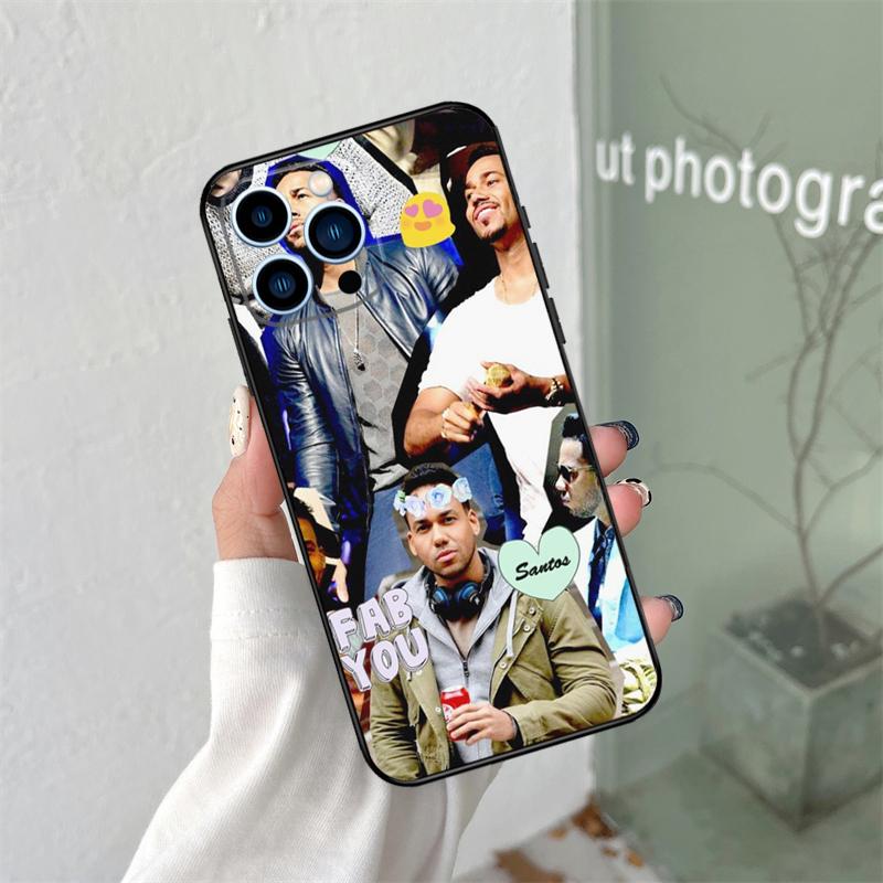 Певец Ромео Сантос Для iPhone 16 15 14 13 12 11 Pro Max X XS Max XR Plus Чехол для телефона Аксессуары