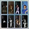 Чехол для телефона G-George Michael для Samsung S25, S24, S21, S22, S23, S30, Ultra, S20 Черный Мягкий Чехол