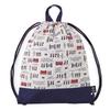COLORFUL CANDY STYLE Knapsack for Boys School Stylish Quilted Design with London March N0456800 (Elementary Students), Handles, Design,
