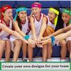 Men Women Adjustable Sports Head Tie, Quick Dry Elastic Sweat Headband, Solid Color Tie Back Headband for Workout Outdoor Team Sports