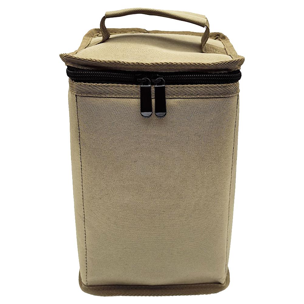 Butane Fuel Canister Cover Anti-Collision Gas Tank Protective Bag with Handle Portable Gas Tank Storage Bag for Outdoor Camping