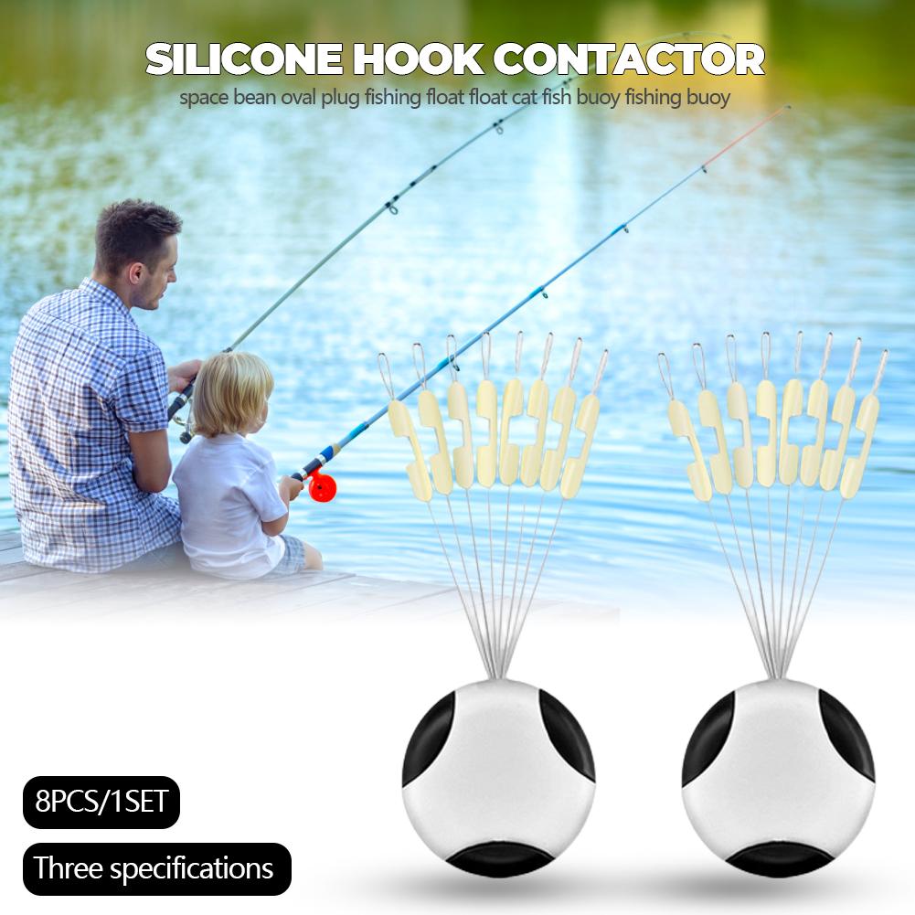 8 шт./1 комплект, двойные крючки, контактор, противообмоточный раздвоенный сепаратор, разветвитель, космическая фасоль, рыболовная леска, поворотный инструмент для связывания