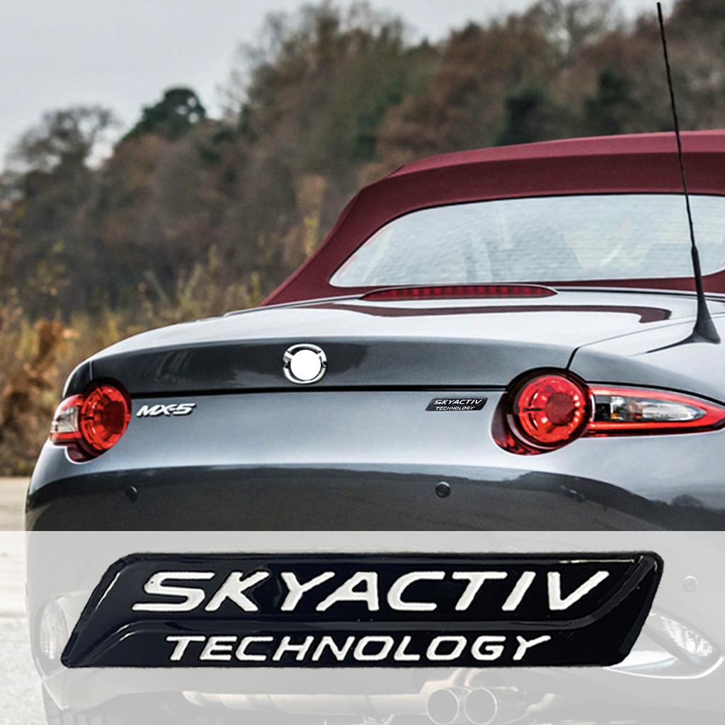 Skyactiv Technology Car Badge Car Emblem For M3 M5 Atenza Axela Trunk Badge Logo Sticker