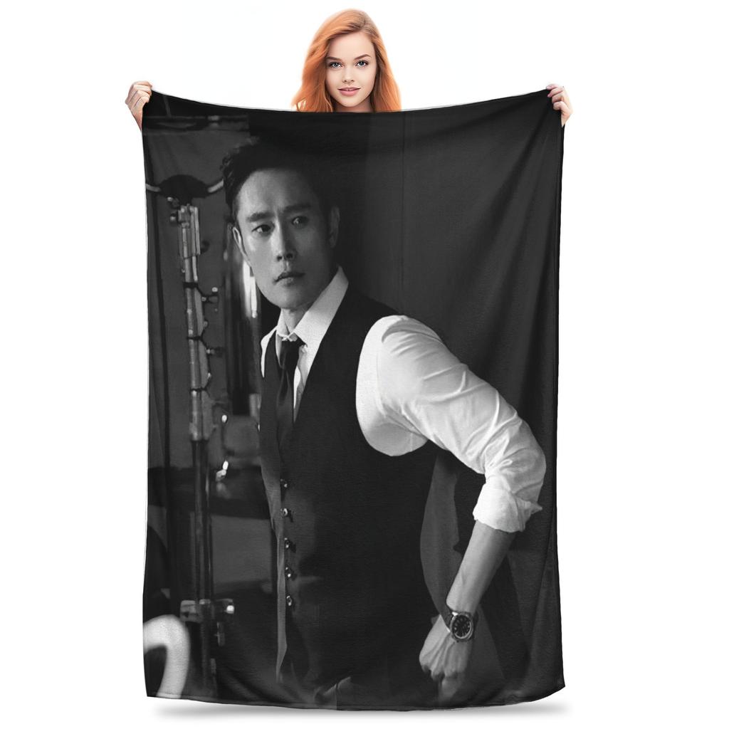 Lee Byung hun actor Merch Blankets Ultra-Soft Flannel Throw Blanket Relax Bedding Throws