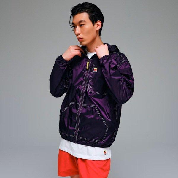 PUma Lightweight Woven Hoodie Zip Jacket U 529767 01