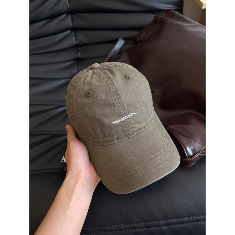 New Letter Embroidered Baseball Cap Women's Summer Fashion Couple's Versatile Daily Simple Cap