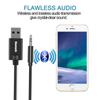Мини 3,5 мм разъем AUX Bluetooth приемник автомобильный комплект аудио MP3 музыка USB адаптер питания для беспроводного FM радио динамик громкой связи