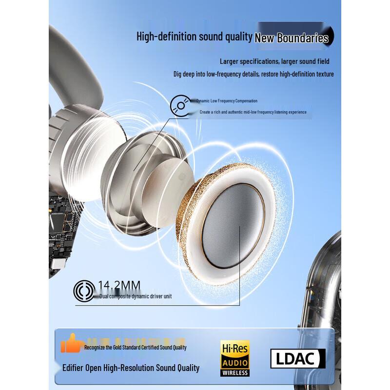 Edifier Спортивные Bluetooth-наушники Comfo CC с открытым дизайном