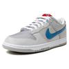 Nike Dunk Low удобные и универсальные низкие кеды для скейтбординга унисекс серебристо-синие HF0391-001