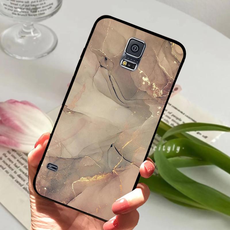 Чехол для Samsung Galaxy S5 S 5 I9600 SM-G900F Милый Расписной Силиконовый Задний Чехол для Samsung S5 Чехлы G9006V Защитный Capa