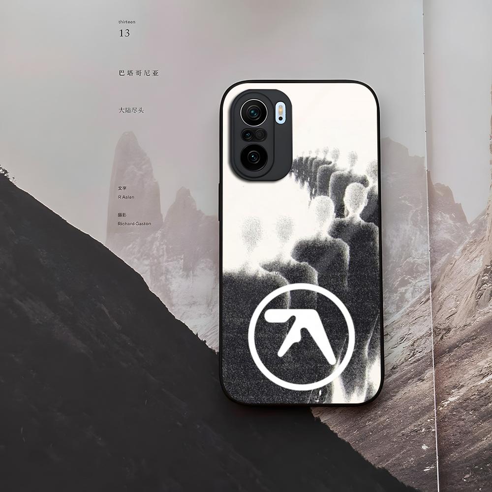 Чехол для телефона Aphex Twin Symbol Logo Закаленное стекло Для Xiaomi 15 14 12 Lite Pro 13 11t Lite POCO M6 M5 X6 X5 X3 F5 F6 Pro Чехол