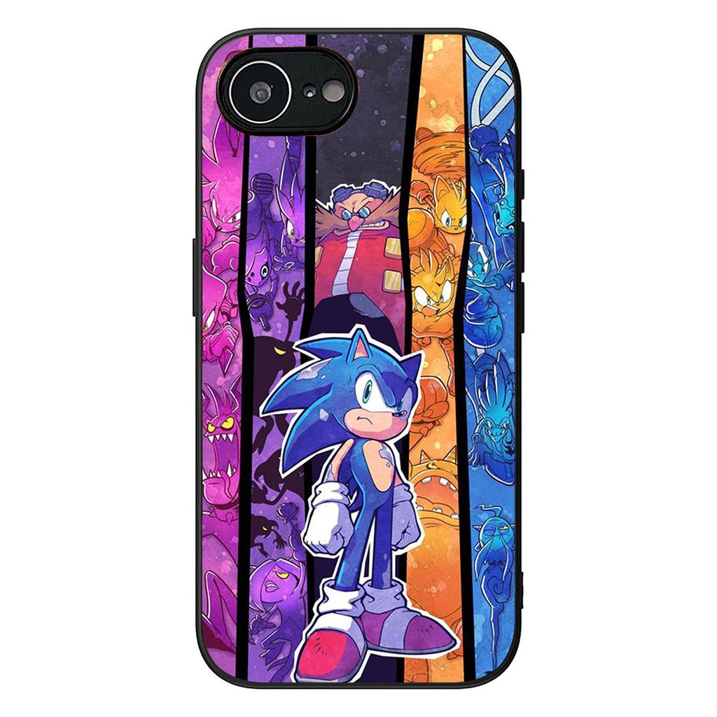 S-Sonics Hedgehog Phone Case for Samsung Galaxy S22 S21 S20 FE Ultra Plus A35 A36 A37 A33 A34 A04 A71 Protective Cover