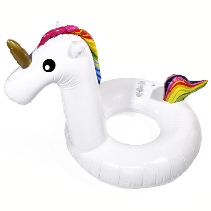 Надувной гигантский буй-единорог, водная игра, 120 х 90 см [Phonillico®]