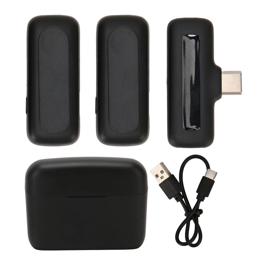 Беспроводной петличный микрофон 1 из 2, мини-шумоподавление, клипса для интервью