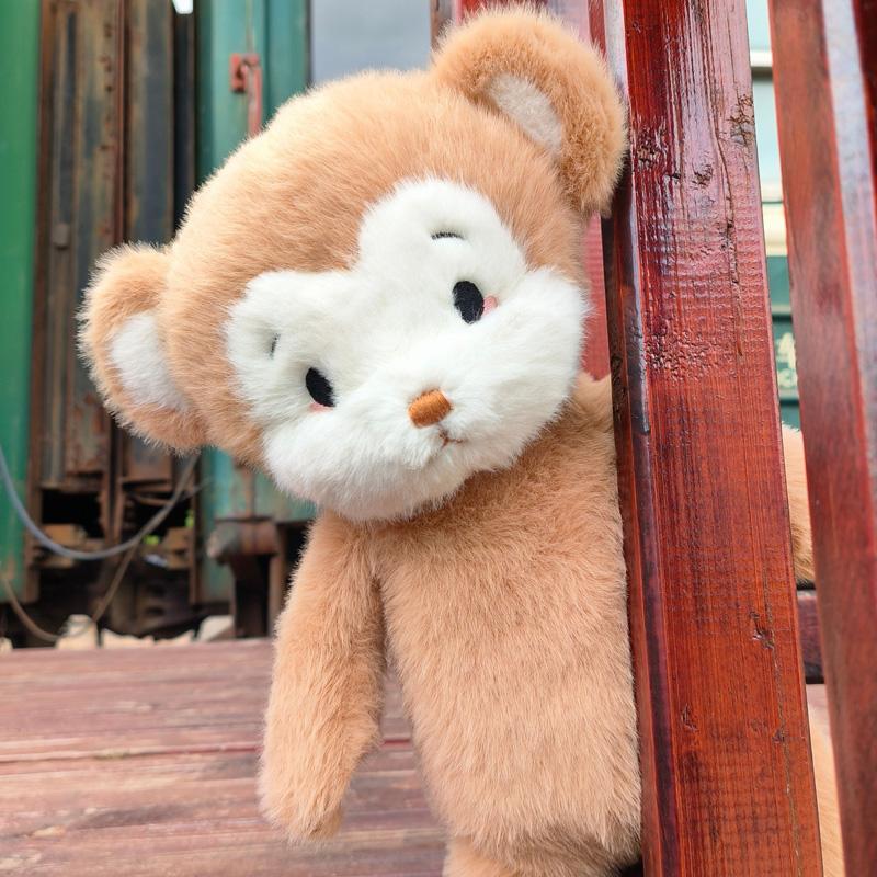 38см Мультяшная плюшевая обезьянка Плюшевая кукла Высокое качество Игрушки-плюшки с обезьянкой Животное Набивная подушка Домашнее украшение Подарок для детей