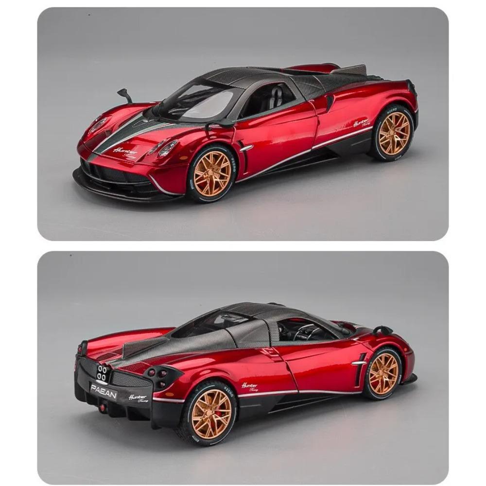 1/22 Pagani Huayra Dinastia Alloy Super Car Diecast Metal Model Classic Gull Wing Door Colection Decoration Children Toy Present