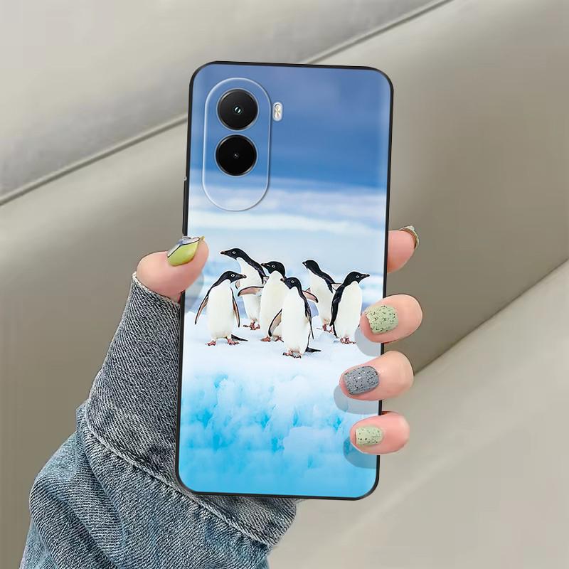 Мягкий чехол для Xiaomi Poco M7 4G Чехол Мультяшная задняя крышка для Xiaomi Poco M7 Pro 5G Защитный бампер с животным PocoM7 m 7 Крутые сумки