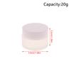 5/10/15/20/30/50/100G Frosted Glass Refillable Ointment Bottles Empty Cosmetic Jar Pot Eye Shadow Face Cream Container