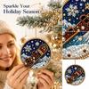 2D Christmas Tree Pendant, Hanging Ornament for Holiday Decoration