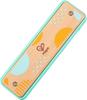 Hape x x Возраст 3+ Деревянная Музыкальная E8916 Гармоника, Сине-Зеленая, 4.4 14.5 2.6 см, Вверх, Инструмент, Игрушка,