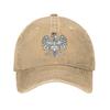 Polska Polish Eagle Denim Fabric Cap Casual Baseball Caps Adjustable Hat Summer Unisex Baseball Hats