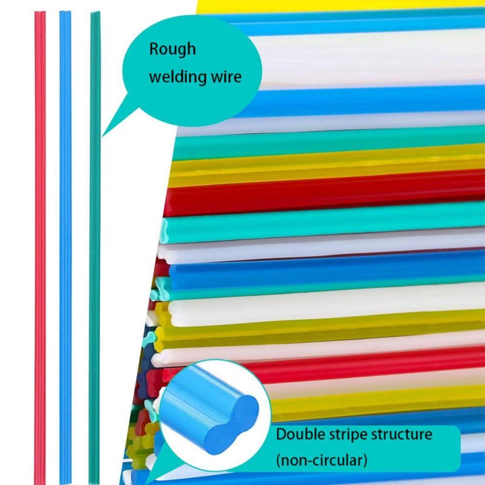 Anti-corrosion Colourful Plastic Welding Rods Firmness Repair Welding Supplies PP Welding Sticks